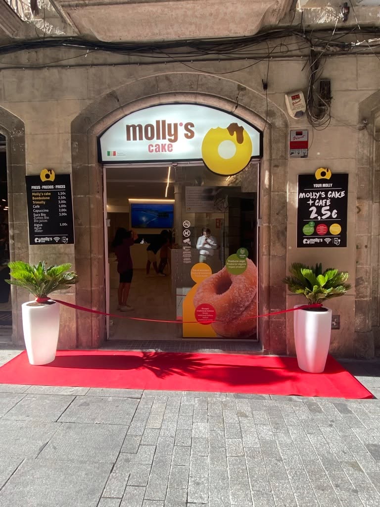 Fachada del proyecto Molly's Cake